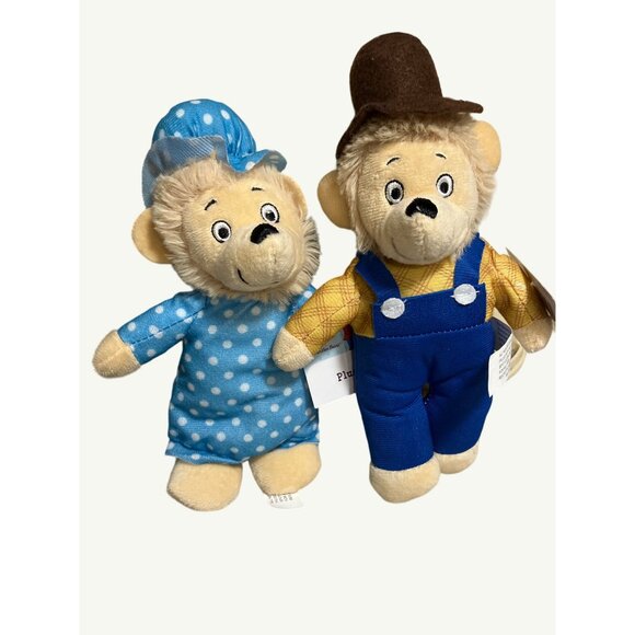 The Berenstain Bears Plush Toys Set of 4 PBS Kids Greenbrier International - Picture 8 of 10